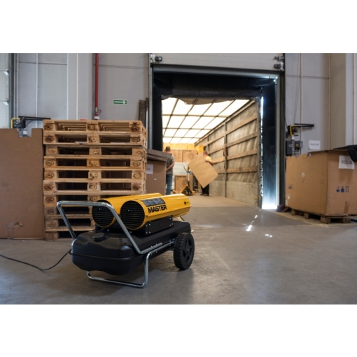 Nagrzewnica olejowa Master B300CED - przykład zastosowania