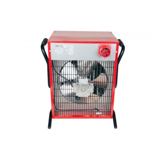 Nagrzewnica elektryczna Inelco DANIA 22 kW - widok z tyłu