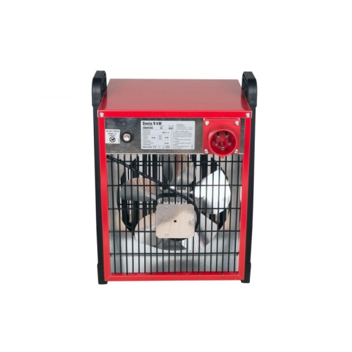 Nagrzewnica elektryczna Inelco DANIA 9 kW - widok z tyłu