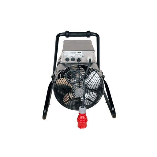 Nagrzewnica elektryczna Inelco DANIA LB 9kW IP54 - widok z tyłu