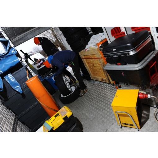 Nagrzewnica elektryczna Master B22IT - przykład zastosowania