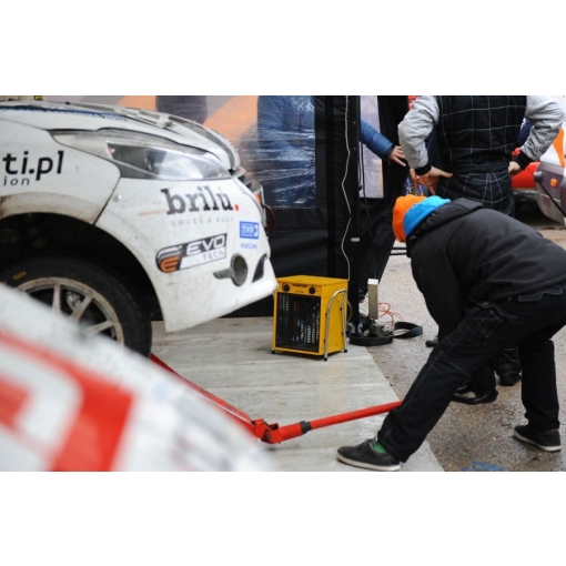 Nagrzewnica elektryczna Master B22IT - przykład zastosowania