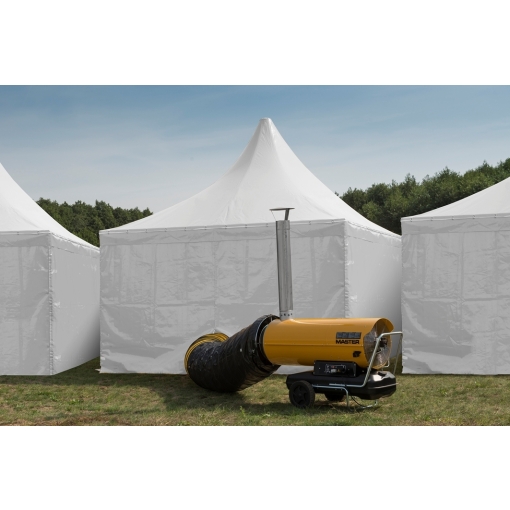 Nagrzewnica olejowa Master BV290E - zastosowanie