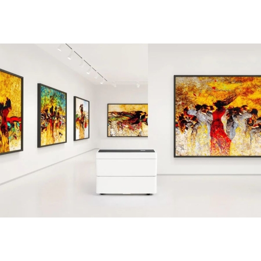 Nawilżacz ewaporacyjny dużej wydajności Brune B600 Electronic - aranżacja