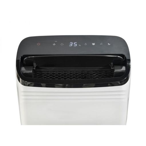 Osuszacz powietrza Woods MDK26 - panel i wylot powietrza