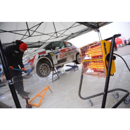 Promiennik podczerwieni Master HALL3000 - zastosowanie