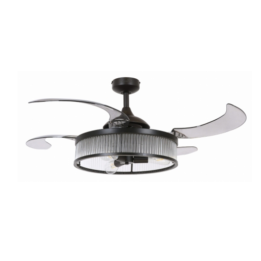 Wentylator sufitowy / lampa Fanaway CORBELLE CZARNY