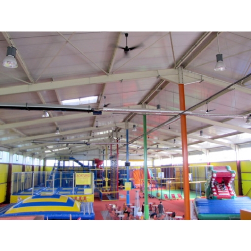 Wentylator sufitowy przemysłowy Fenne 03.210 - zastosowanie