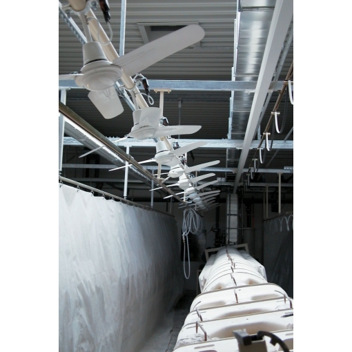 Wentylator sufitowy przemysłowy Fenne 03.260 - zastosowanie