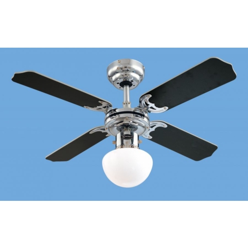 Wentylator sufitowy Westinghouse PORTLAND AMBIANCE CHROM - łopatki założone drugą stroną