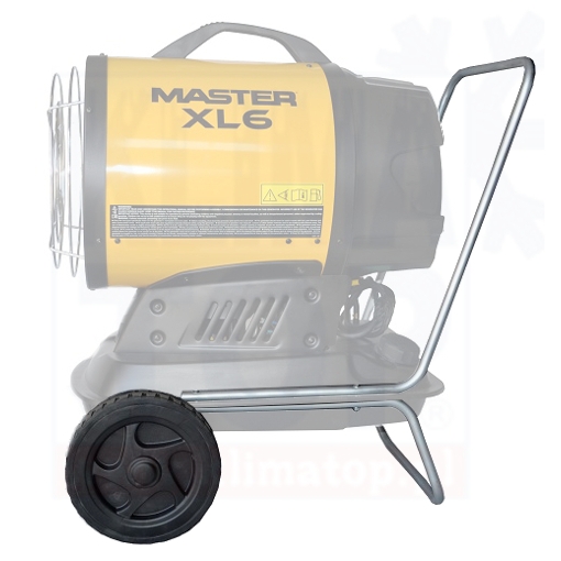 Zestaw kół jezdnych do promiennika podczerwieni Master XL61, DC61 (4201.159)