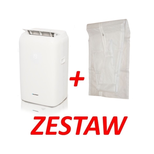 Zestaw zawiera: klimatyzator przenośny Blaupunkt Moby Blue S1111E + uszczelka okienna