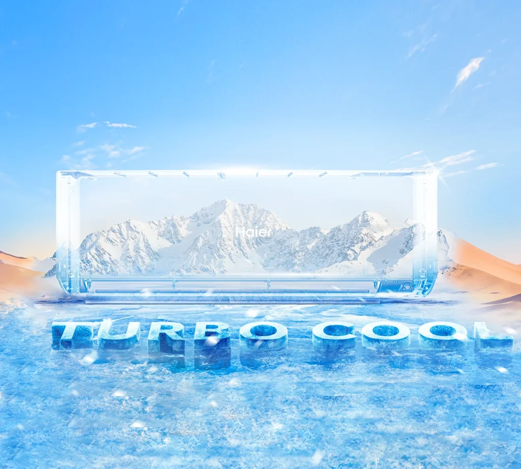 Klimatyzator ścienny Haier Quartz Plus AS105PFAHRA - Turbo Cooling