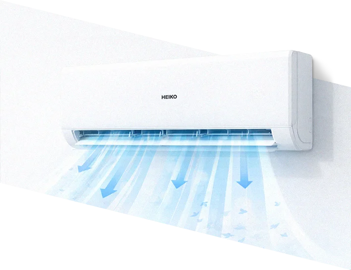 Klimatyzator ścienny Heiko MORA JS035-M1 - funkcja I Feel