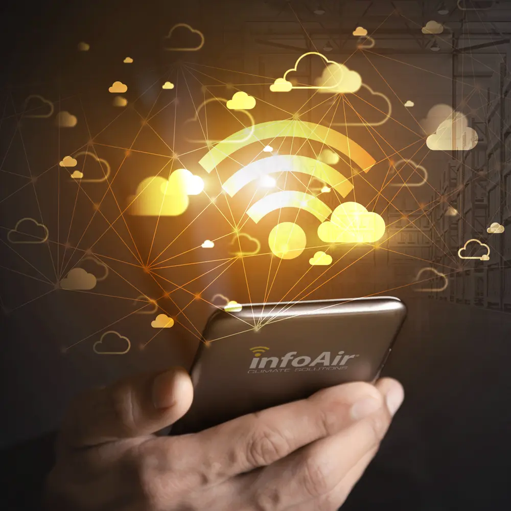 Info Air - grafika prezentacyjna