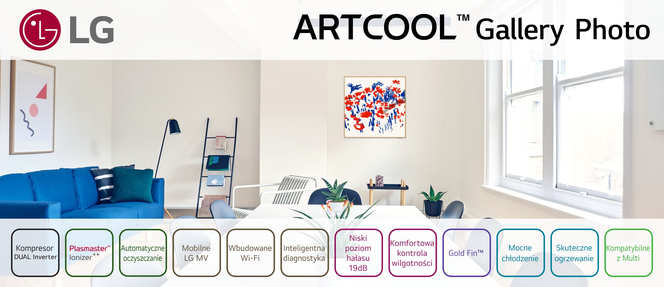Klimatyzator LG ARTCOOL GALLERY