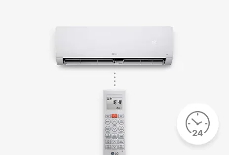 Klimatyzator ścienny LG Dualcool WZ18AWN - 24h timer