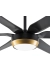 Wentylator sufitowy Daxton Fan FENIX czarny z pilotem - lampa LED