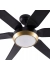Wentylator sufitowy Daxton Fan FENIX czarny z pilotem - lampa LED 2