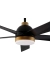 Wentylator sufitowy Daxton Fan SCORPIO czarny z pilotem - lampa