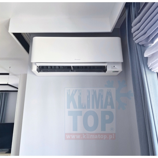 Klimatyzator ścienny Daikin FTXA50AW STYLISH BIAŁY - montaż klimatyzacji zrealizowany przez KLIMA-TOP