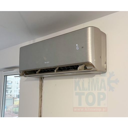 Klimatyzator ścienny Gree GWH18AVDXE (AI18C) AIRY Champagne montaż KlimaTop
