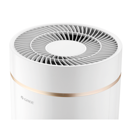 Oczyszczacz powietrza Gree EAGLE - panel sterowania i wylot powietrza