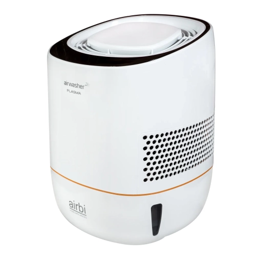 Nawilżacz ewaporacyjny z oczyszczaczem powietrza Airbi PRIME - prawy bok urządzenia