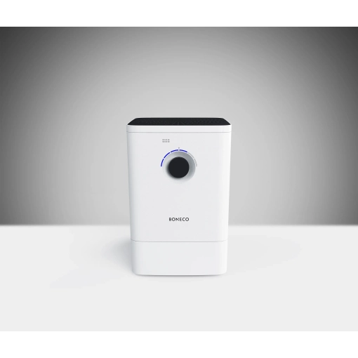 Nawilżacz powietrza Boneco Air Washer W400 - przodem w tle