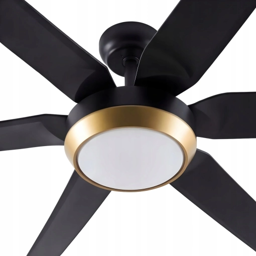 Wentylator sufitowy Daxton Fan FENIX czarny z pilotem - lampa LED 2