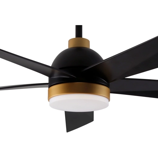 Wentylator sufitowy Daxton Fan SCORPIO czarny z pilotem - lampa