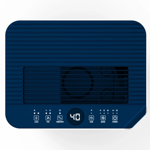 Osuszacz powietrza Argo DRY PURY EVO 21 WiFi - panel sterowania