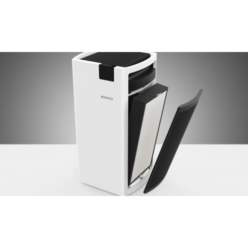 Zasrosowanie filtra A702 w oczyszczaczu Boneco P700