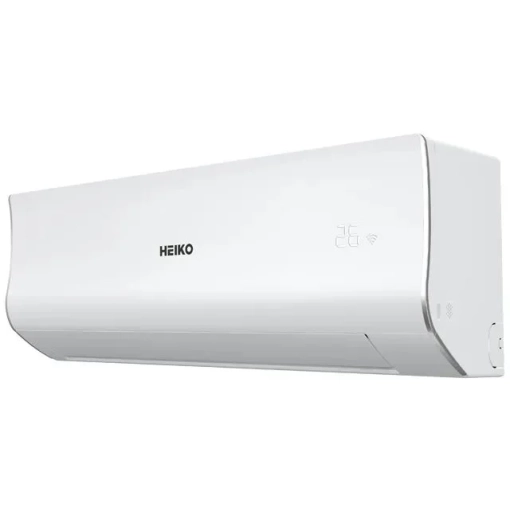 Klimatyzator ścienny Heiko ROSA JS025-RW biały - przód urządzenia