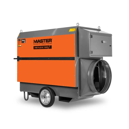 Nagrzewnica olejowa Heylo K 120 Info Air - przód urządzenia