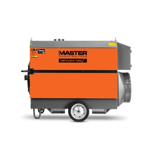 Nagrzewnica olejowa Heylo K 120 Info Air - prawy bok