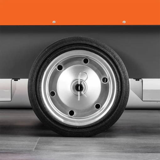 Nagrzewnica olejowa Heylo K 120 Info Air - kółko urządzenia