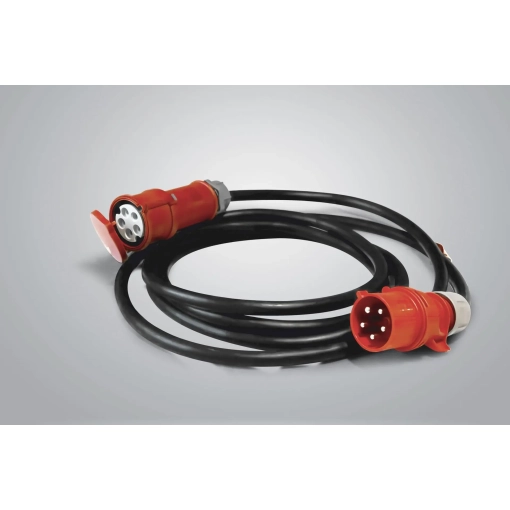 Przedłużacz 3-fazowy siłowy 5m 5x2,5mm2 ze złączami 16A/5P