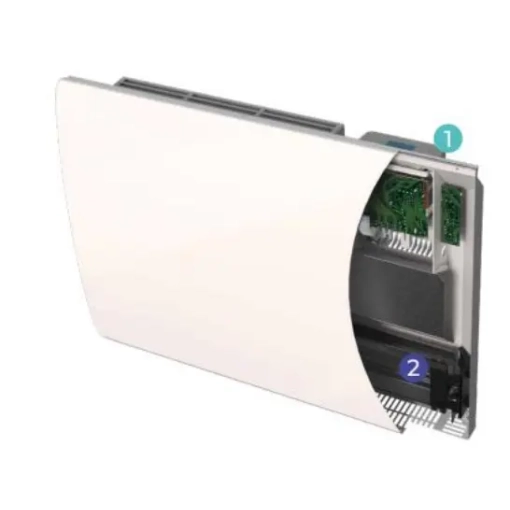 Grzejnik elektryczny Intuis PRESTANCE 2000 W - budowa grzejnika