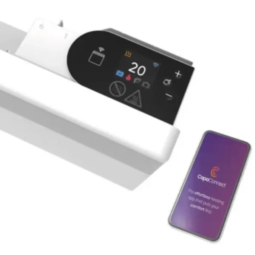 Grzejnik elektryczny Intuis TACTIC WiFi 1500 W - panel zdalnego sterowania