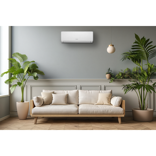 Klimatyzator ścienny Gree GWH12AGC (PP12W) PULAR PRO White - aranżacja