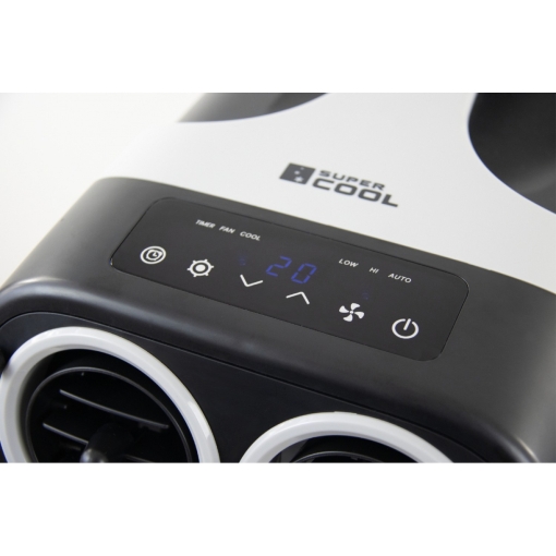Klimatyzator mobilny Fral Super Cool FSC04 Wi-Fi - cyfrowy panel