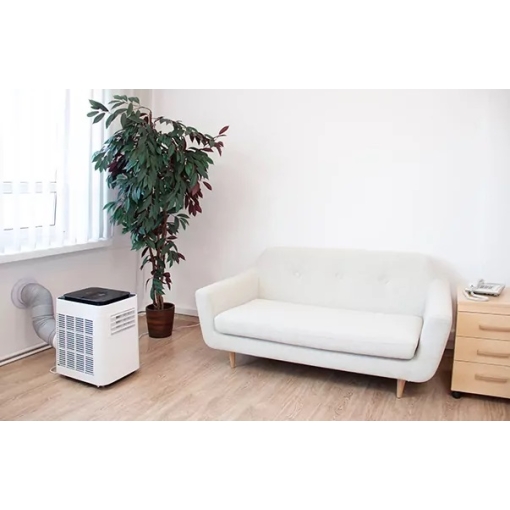 Klimatyzator przenośny Fral SUPER COOL FSC09C - z czarnym, opcjonalnym panelem sterowania - aranżacja