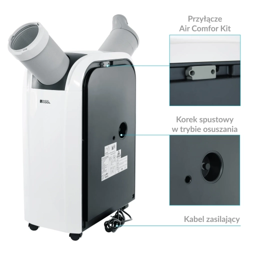 Klimatyzator przenośny Fral SPOT COOLER FSC14.2SC Wi-Fi - zalety