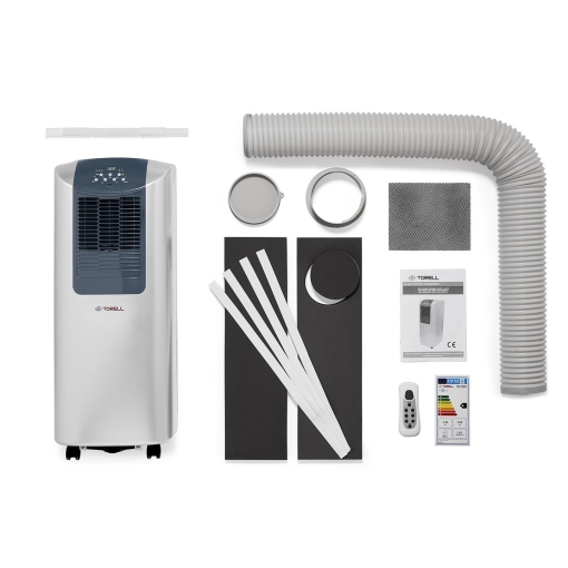 Klimatyzator przenośny Torell SKYLED FGA27 z zestawem fabrycznych akcesoriów
