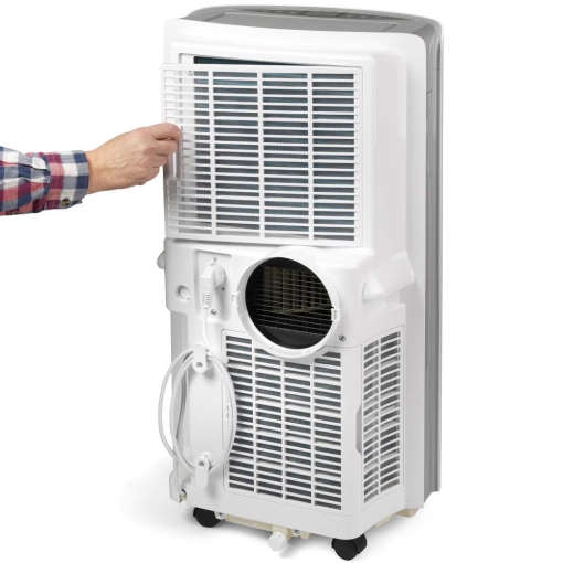 Klimatyzator przenośny Woods CORTINA - widok z tyłu