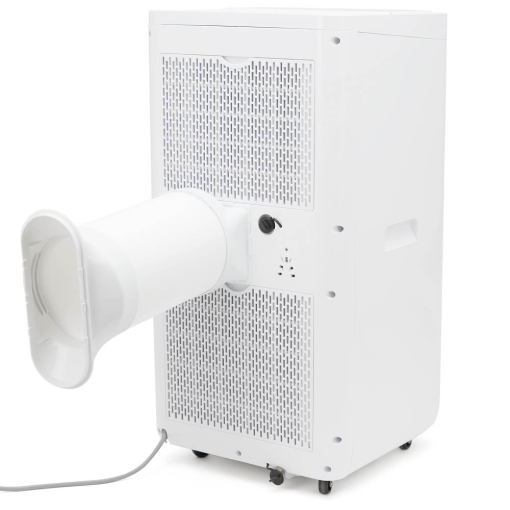 Klimatyzator przenośny Wood's MILAN 9K DUOKlimatyzator przenośny Wood's MILAN 9K WiFi DUO - widok z tyłu