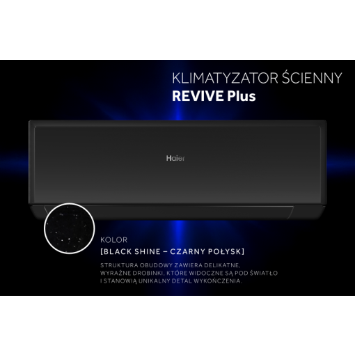 Klimatyzator ścienny Haier REVIVE Plus AS35RBAHRA-B