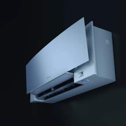 Klimatyzator ścienny Daikin FTXJ42AS EMURA SREBRNY - na ścianie