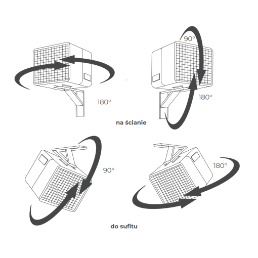 Nagrzewnica ścienna elektryczna Intuis AIRPULS 4,5kW